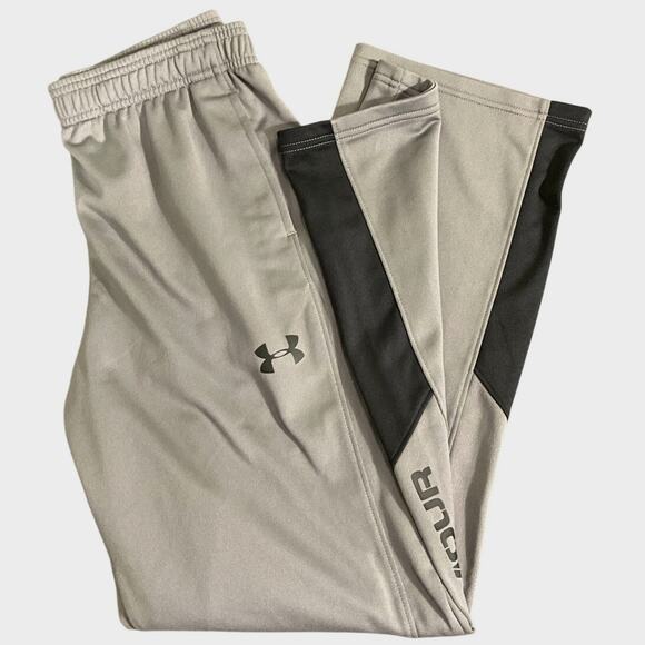 Under Armour Other - NWT Under Armour Loose Youth Unisex Warm Ups YLG Brawler 2.0 Grey Drawstring